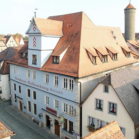 Hotel Altes Brauhaus Garni Rothenburg ob der Tauber Exterior foto