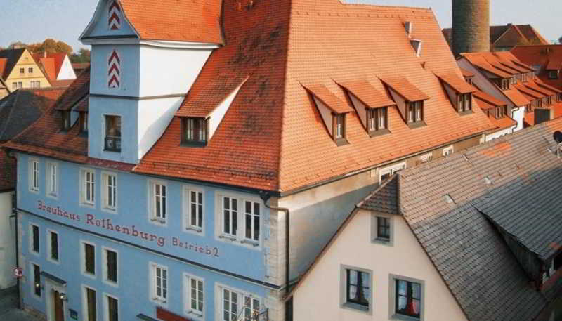 Hotel Altes Brauhaus Garni Rothenburg ob der Tauber Exterior foto