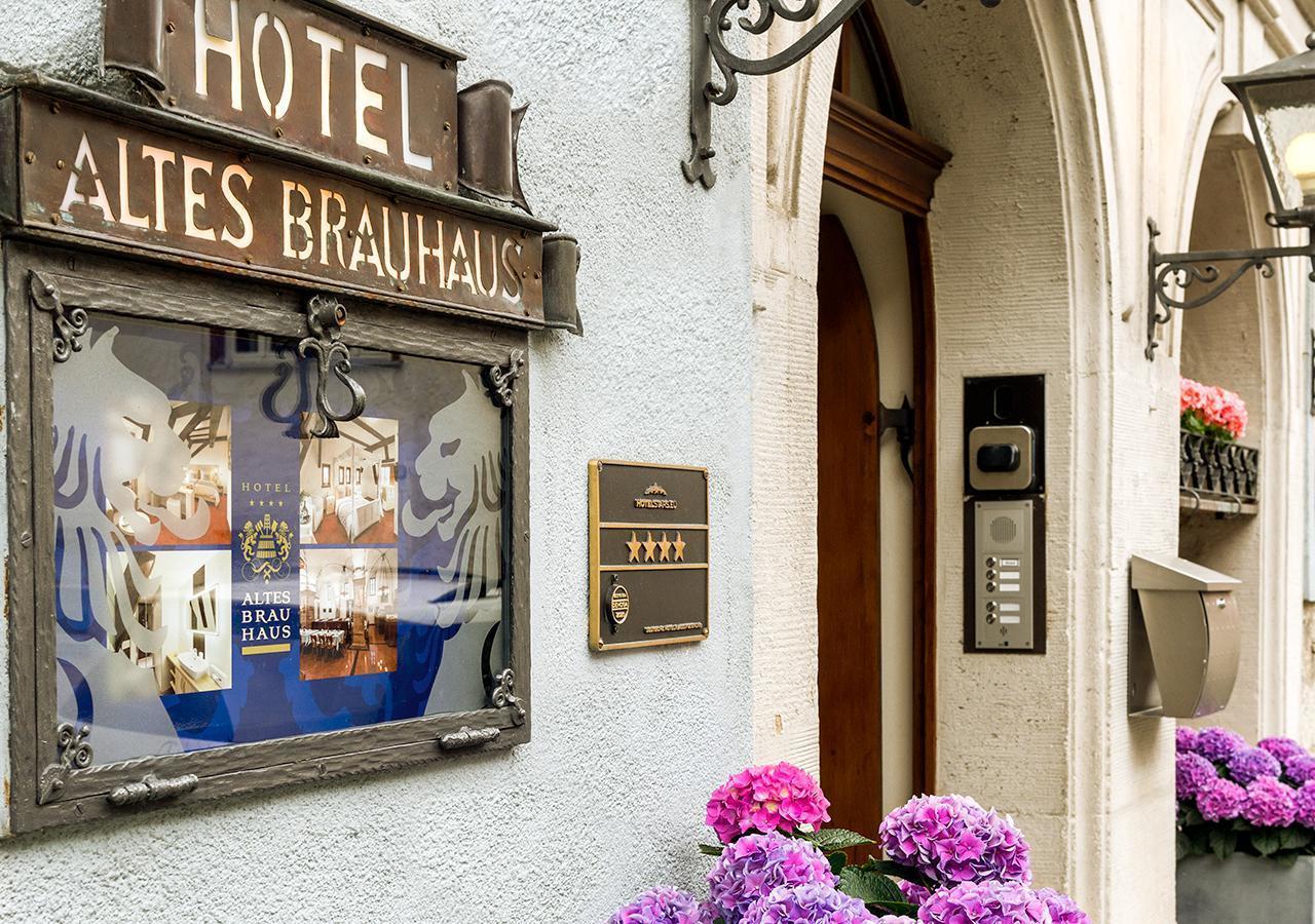 Hotel Altes Brauhaus Garni Rothenburg ob der Tauber Exterior foto