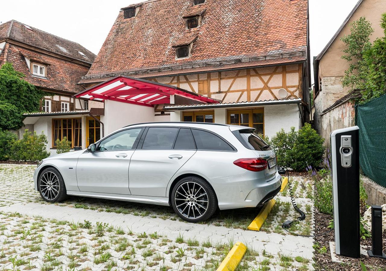 Hotel Altes Brauhaus Garni Rothenburg ob der Tauber Exterior foto